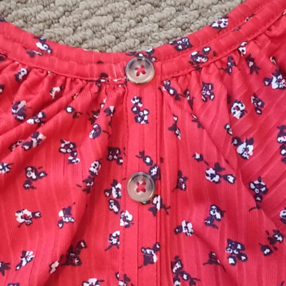 Justice Brand New Button Shirt - Picture 2 of 9